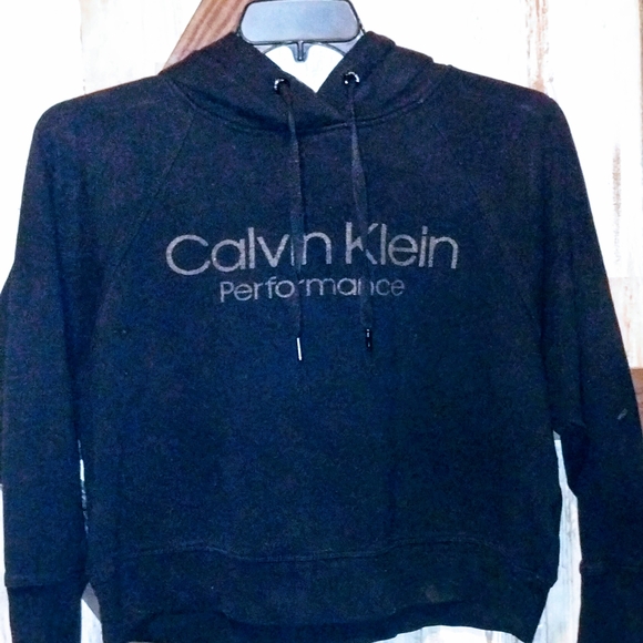 Calvin Klein Black Performance Sweatshirt - Picture 1 of 2